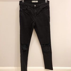 TOPSHOP LEIGH MOTO JEANS